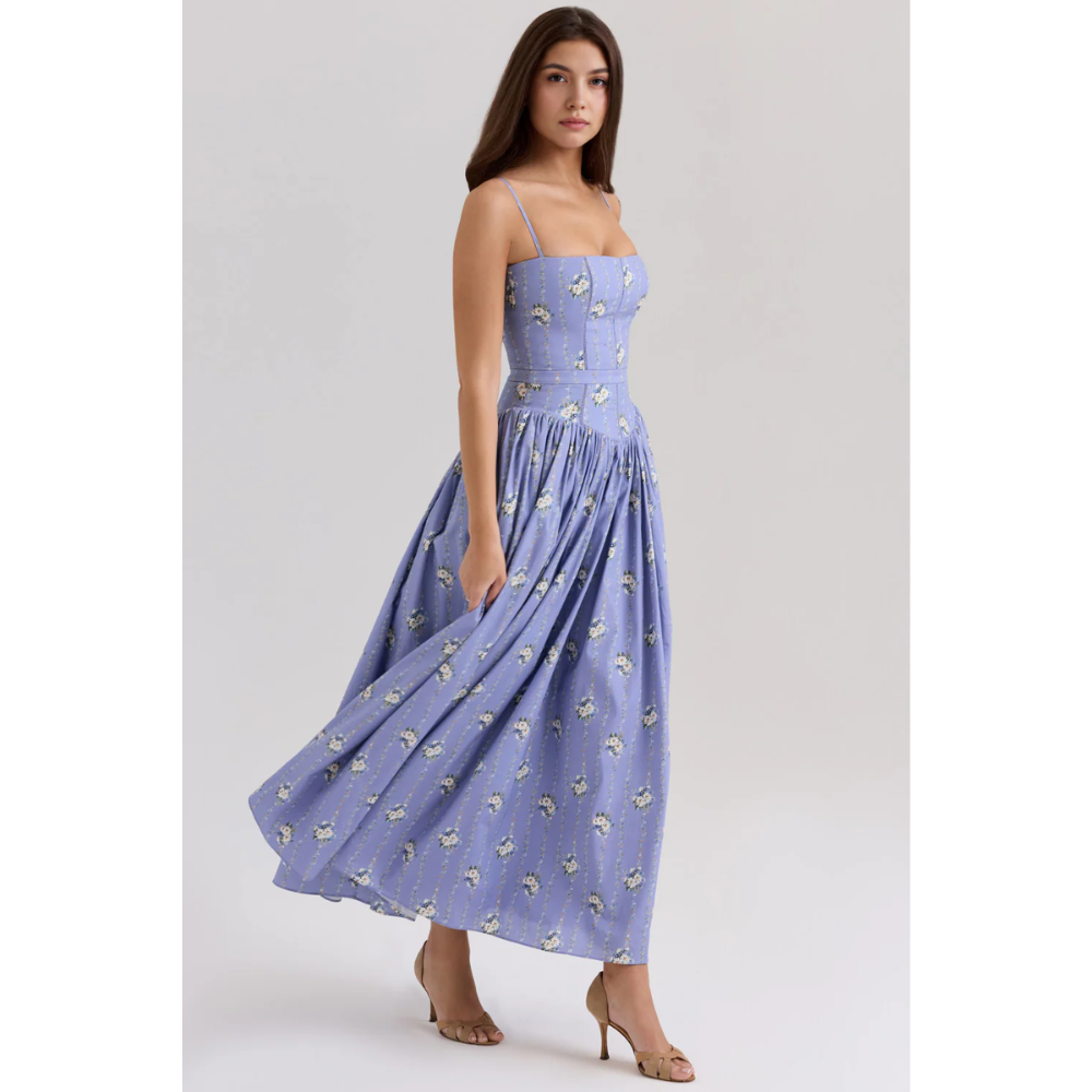 FLORAL MAXI DRESS