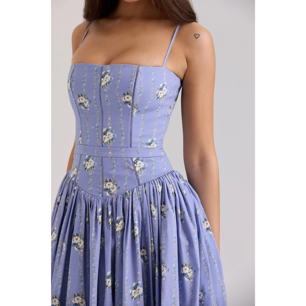 FLORAL MAXI DRESS