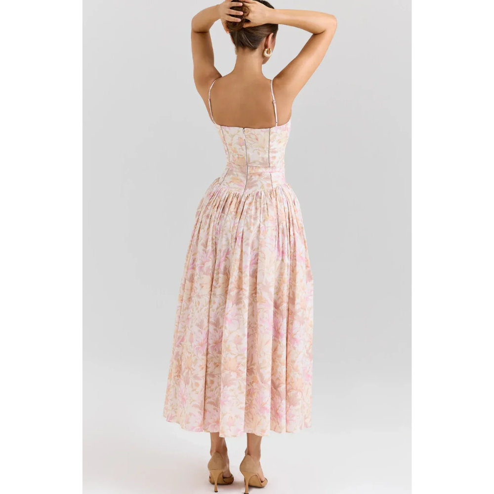 FLORAL MAXI DRESS