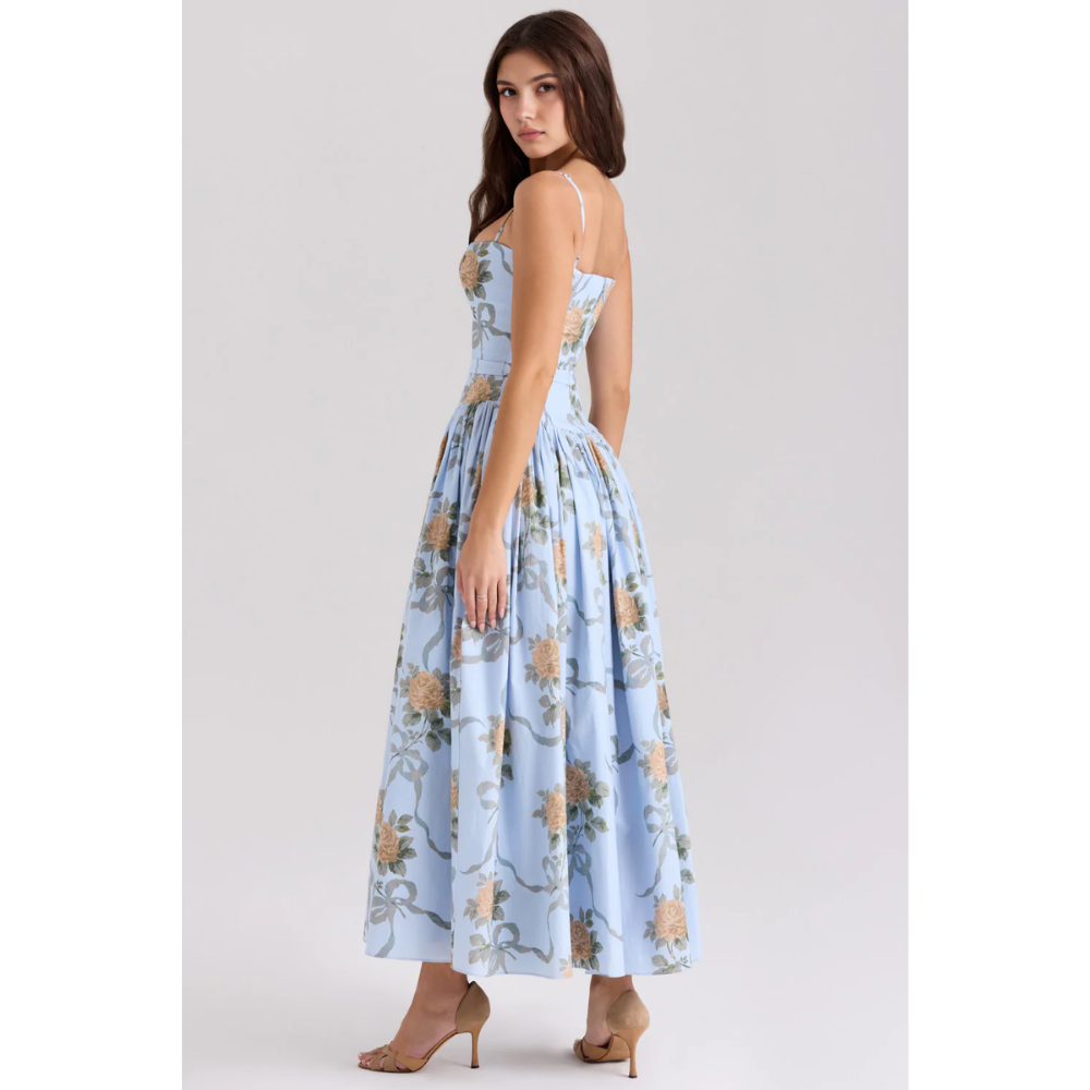 FLORAL MAXI DRESS