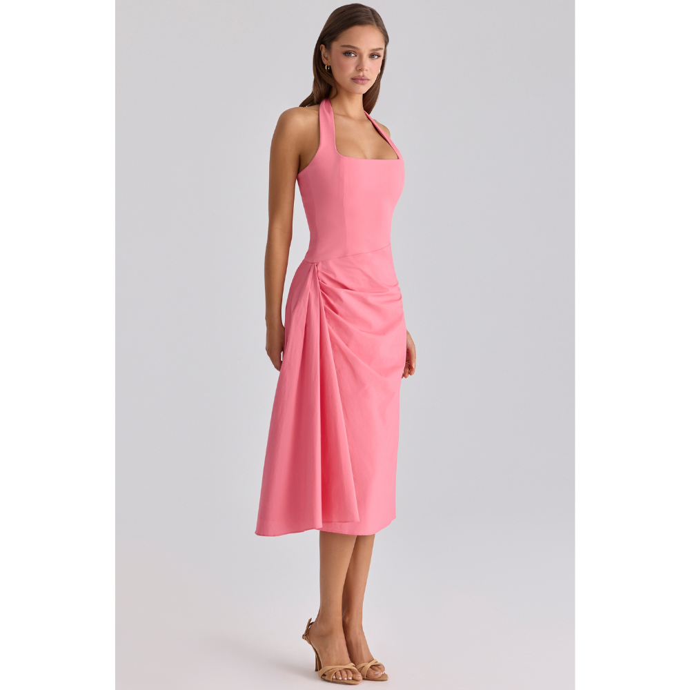 WHITNEY MIDI DRESS