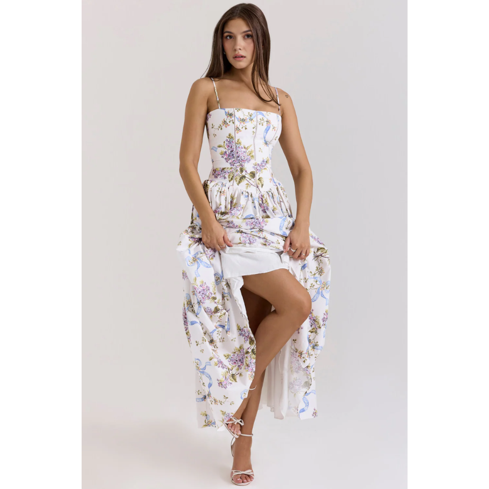 FLORAL MAXI DRESS
