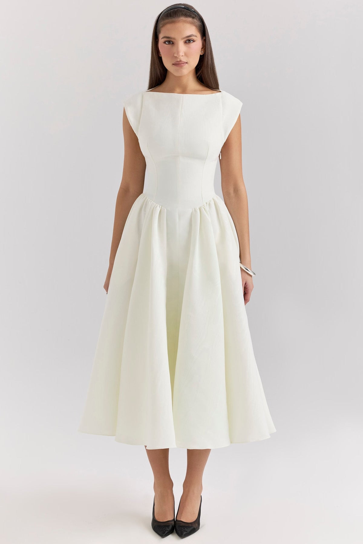 CAMILLE ELEGANCE MIDI DRESS