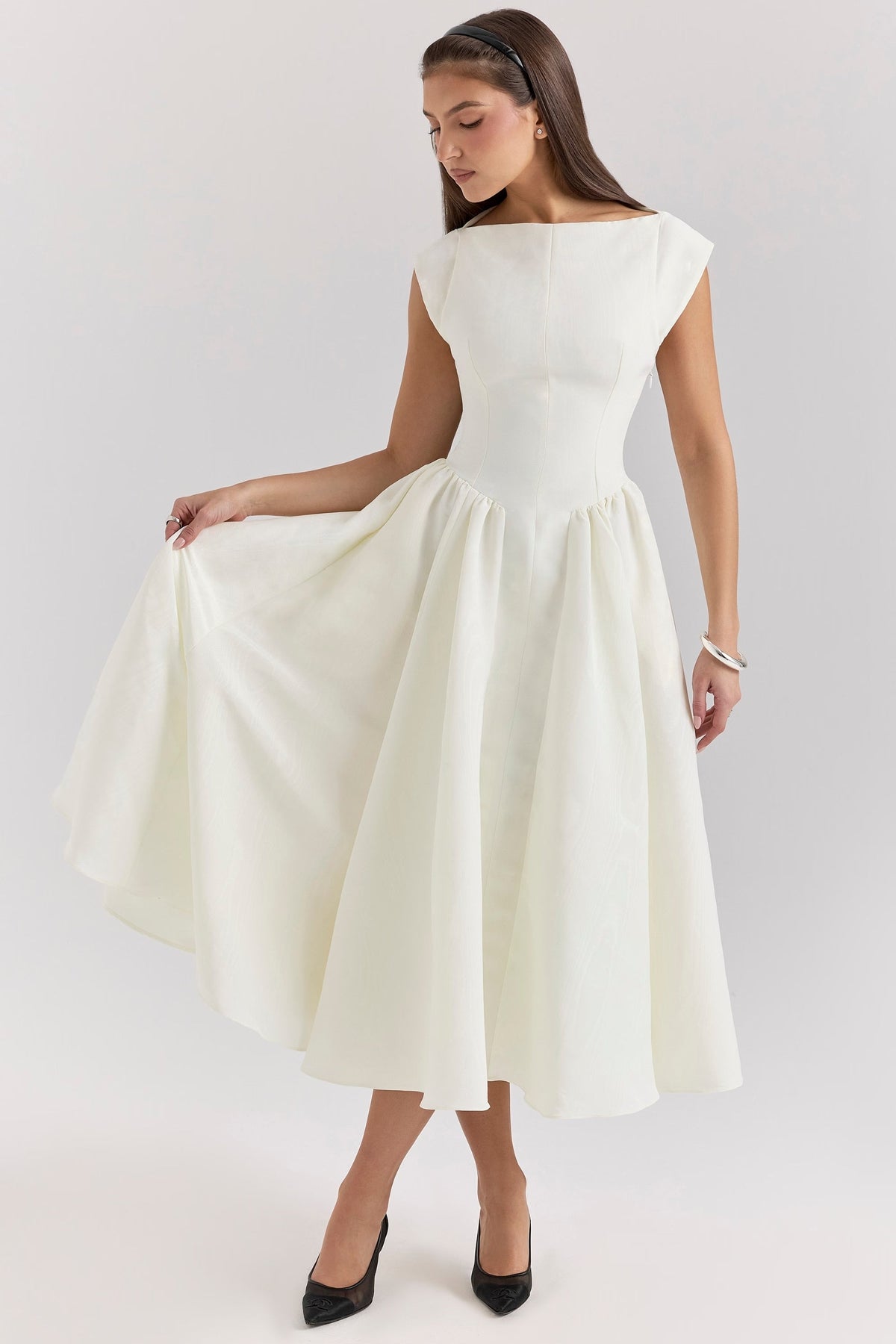 CAMILLE ELEGANCE MIDI DRESS