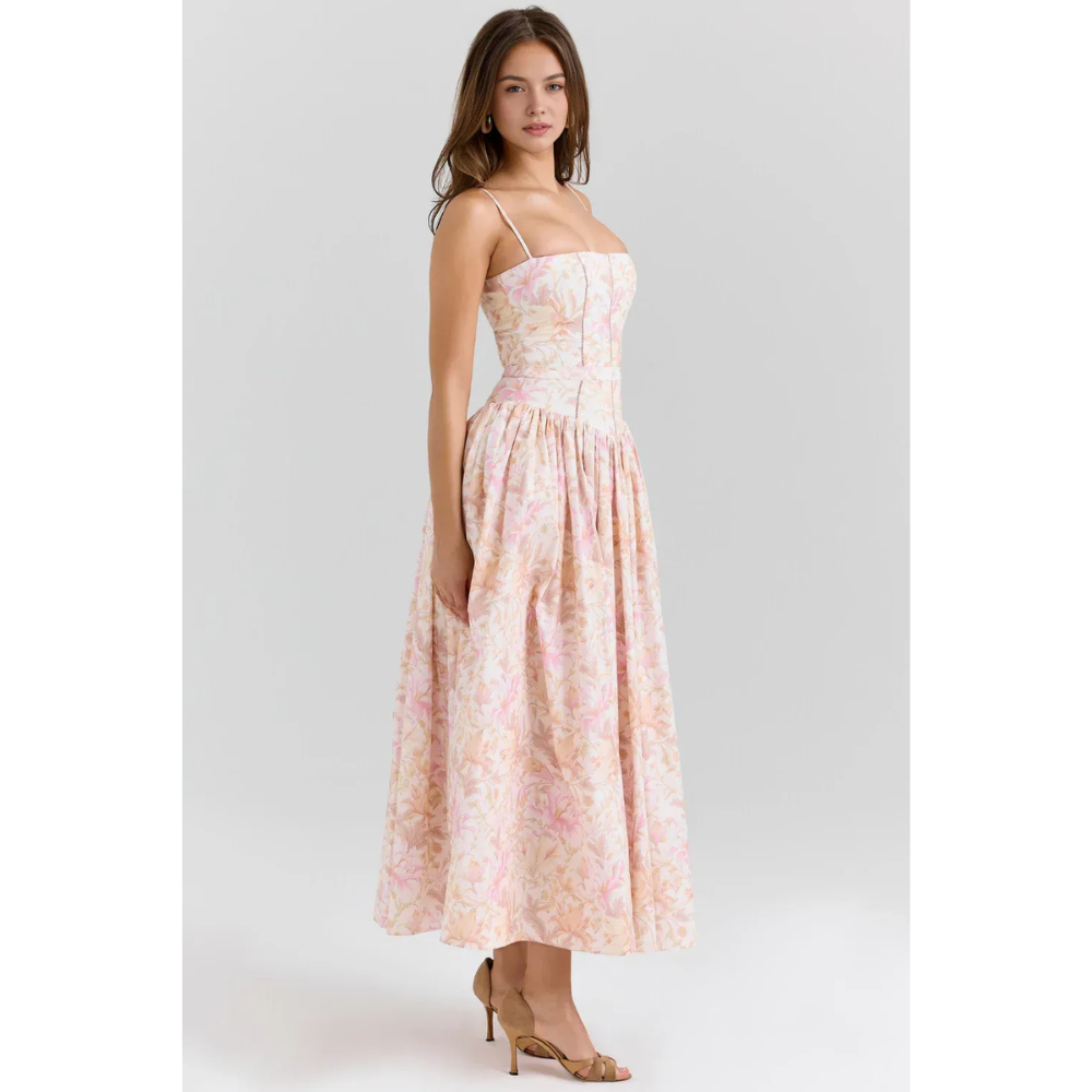 FLORAL MAXI DRESS