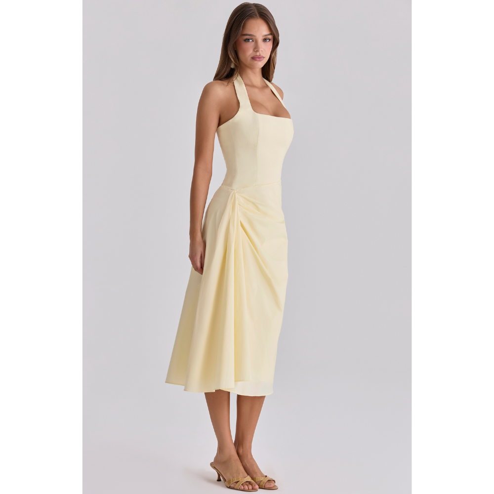 WHITNEY MIDI DRESS
