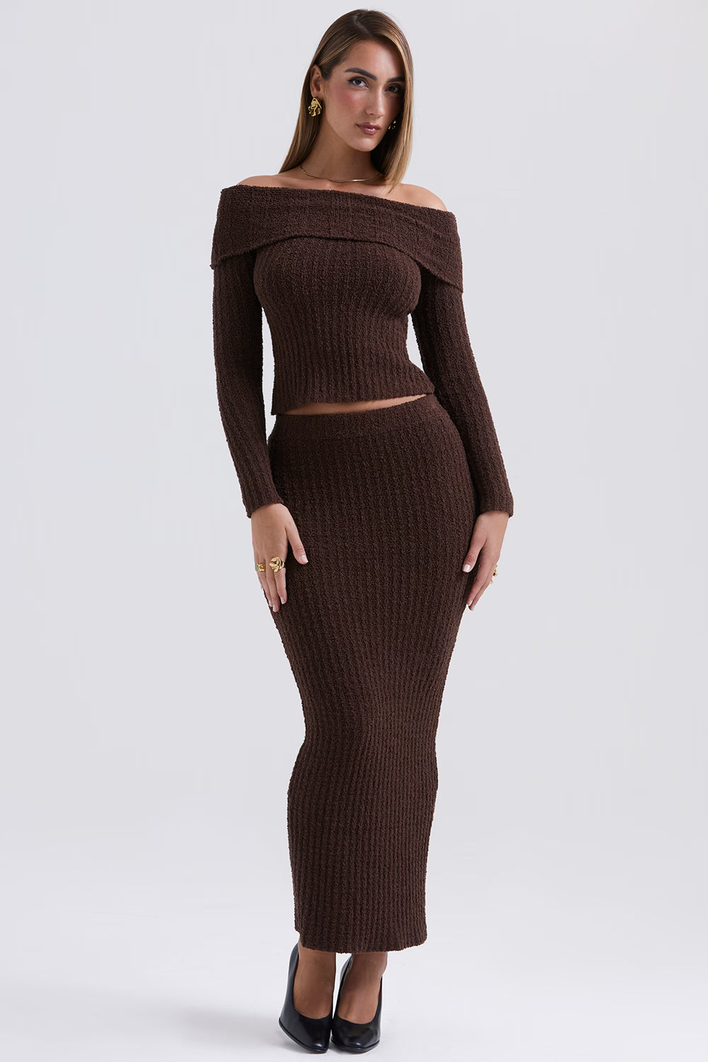 NYALA KNIT MAXI SKIRT