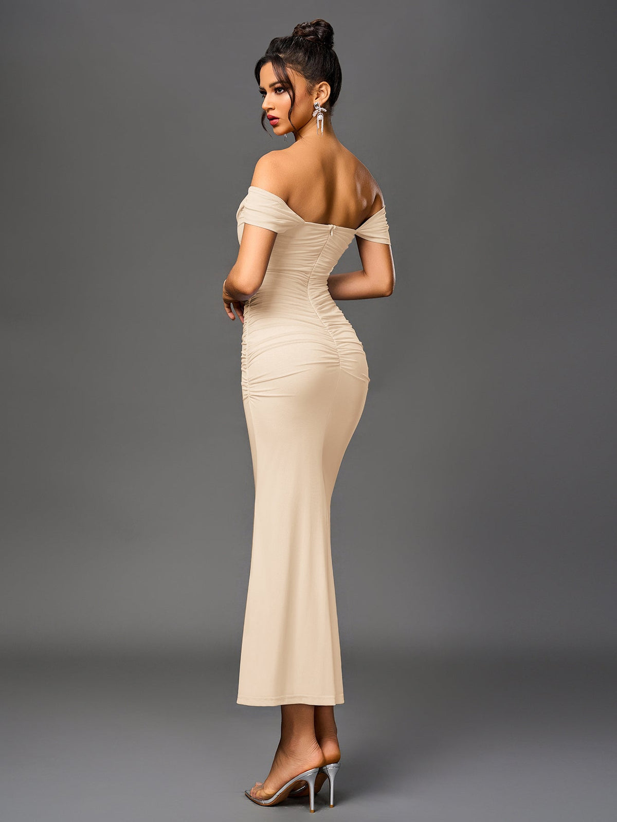SOPHIA OFF-SHOULDER MAXI DRESS