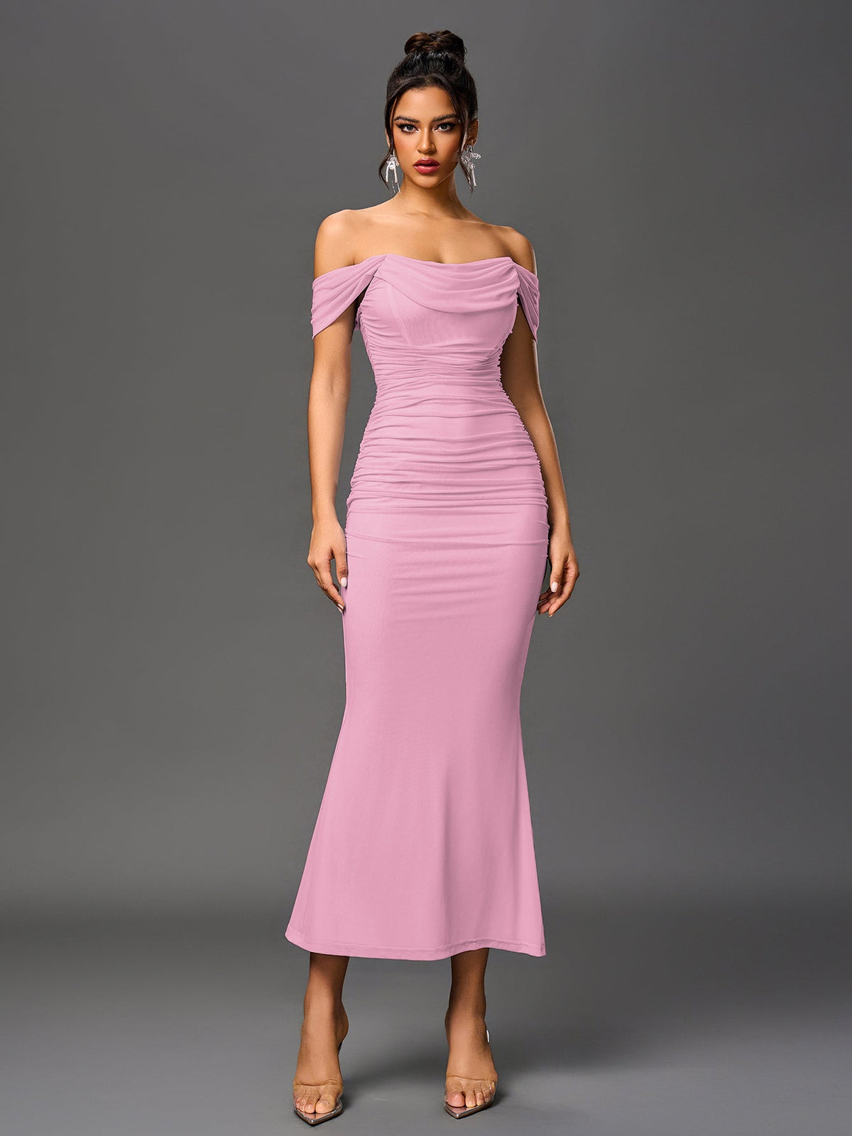 SOPHIA OFF-SHOULDER MAXI DRESS