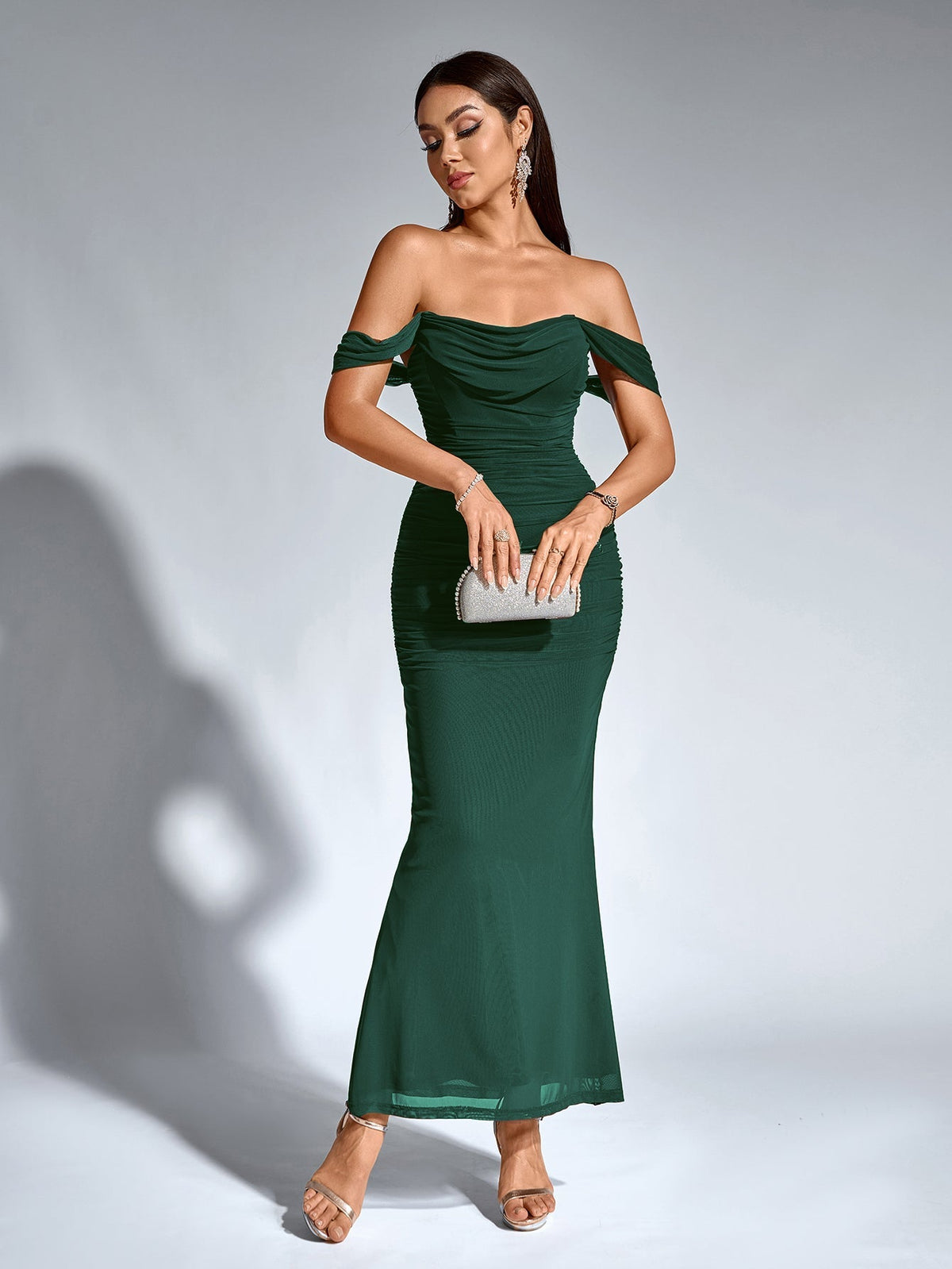 SOPHIA OFF-SHOULDER MAXI DRESS