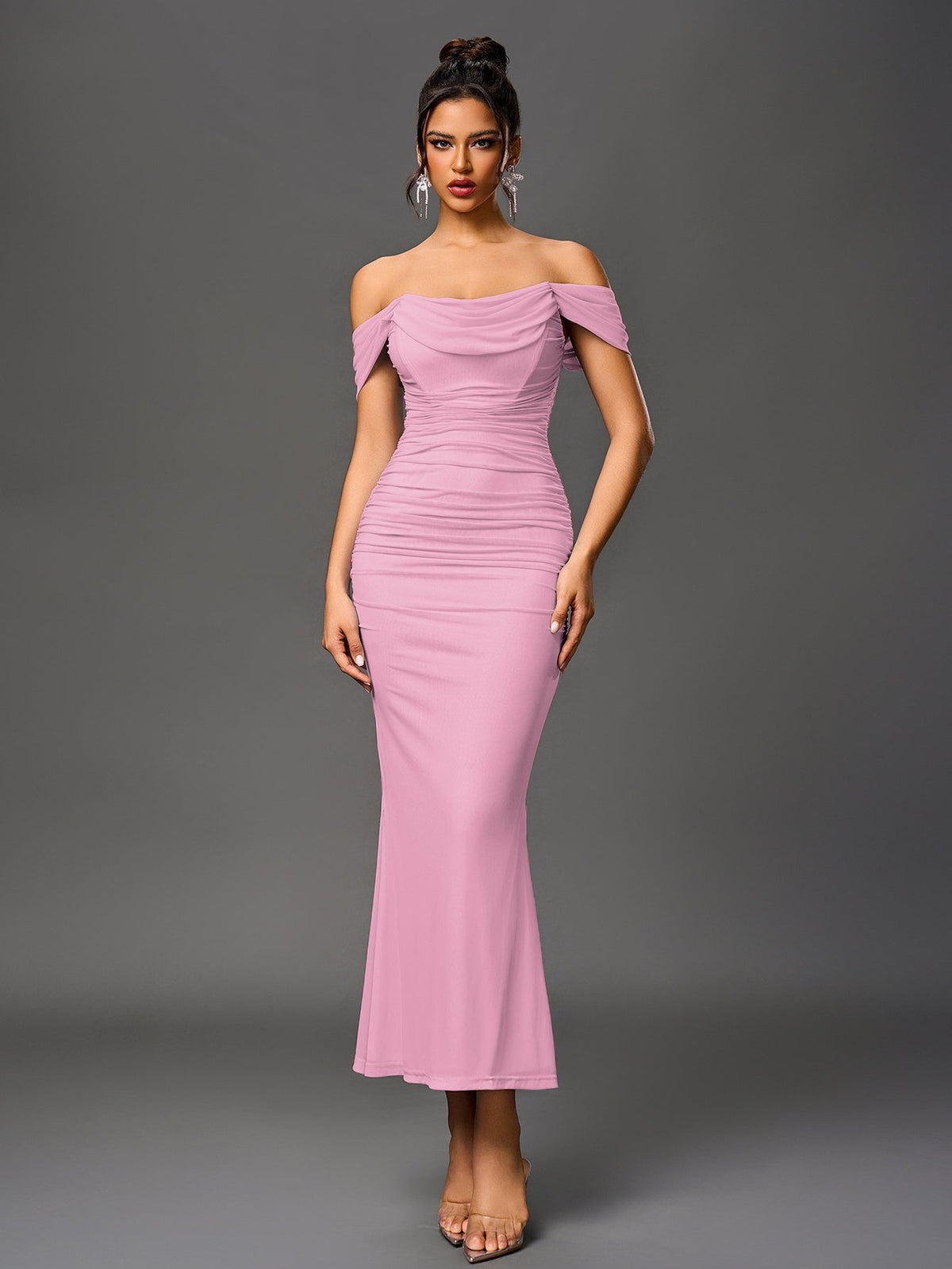 SOPHIA OFF-SHOULDER MAXI DRESS