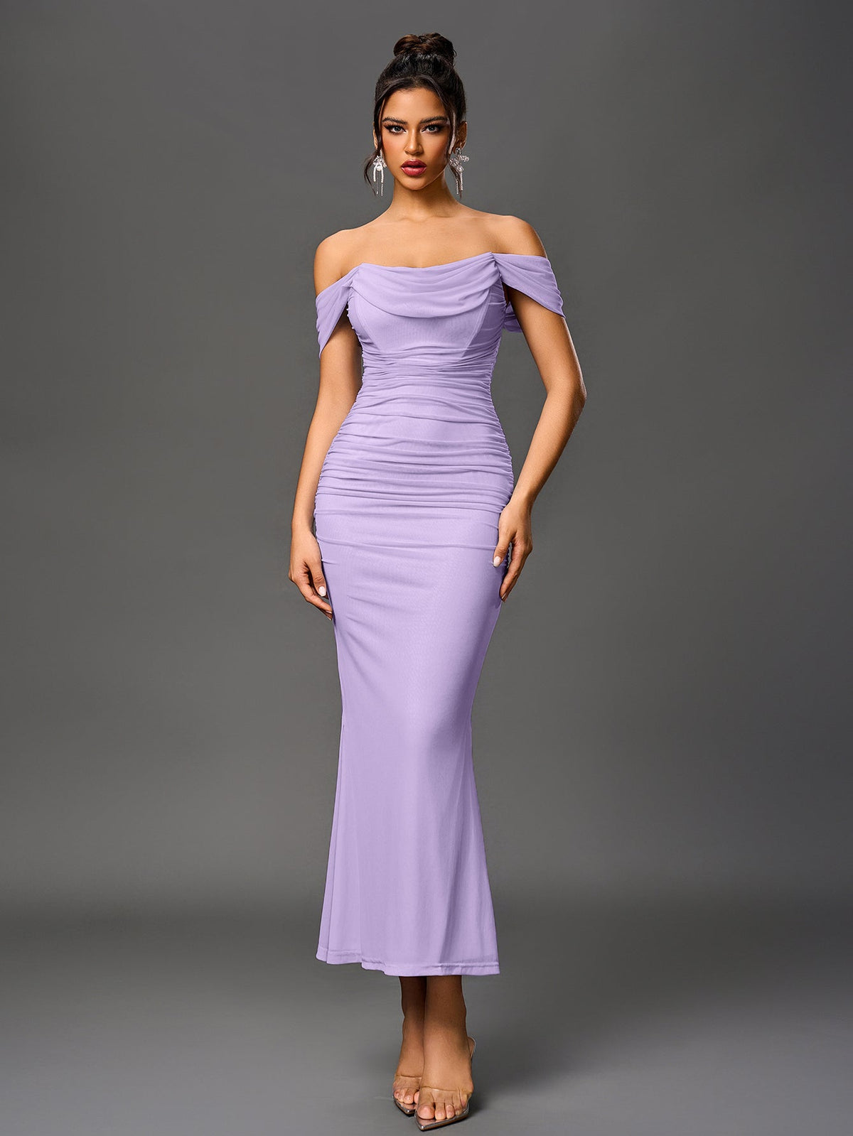 SOPHIA OFF-SHOULDER MAXI DRESS