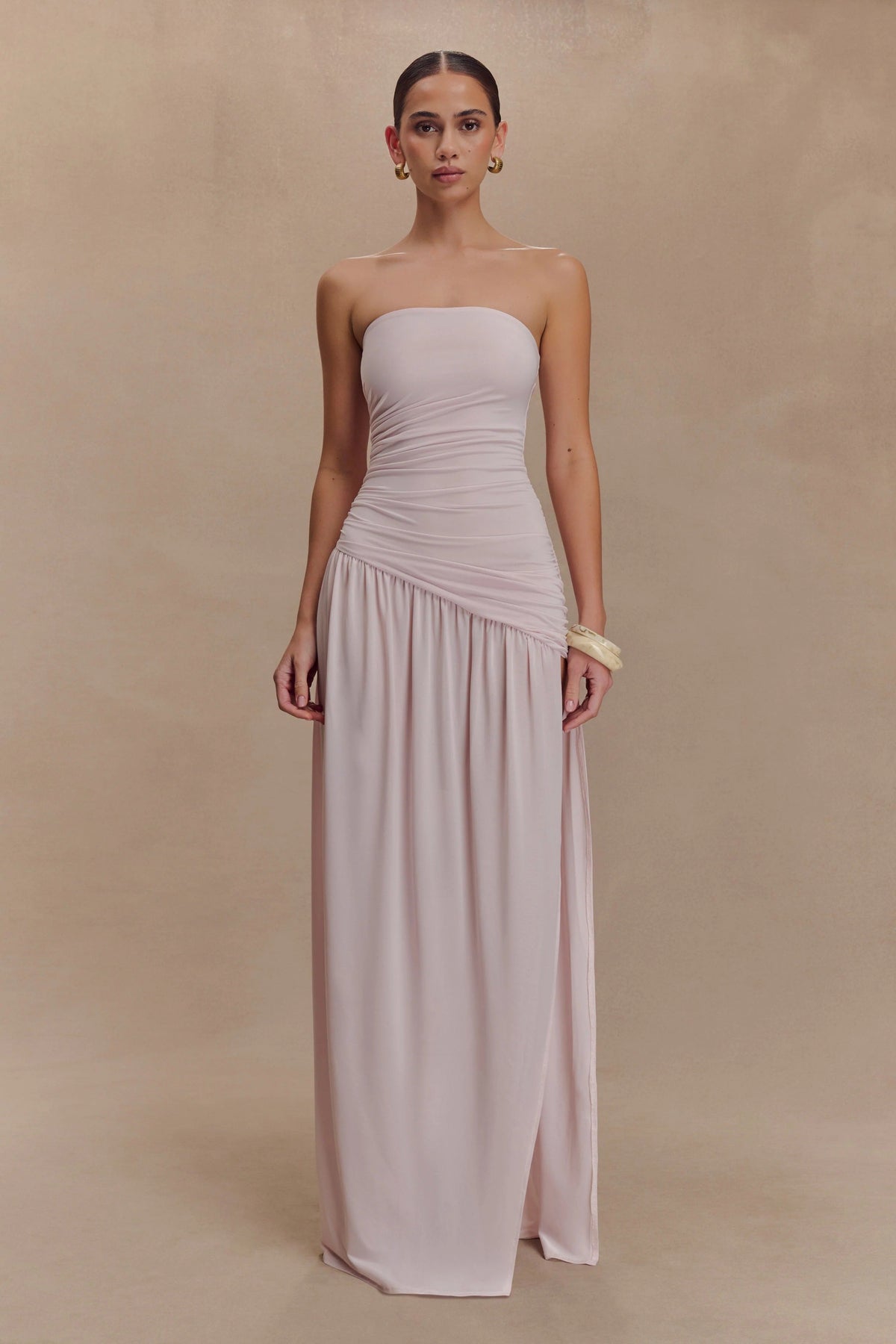 MAROON MAXI DRESS